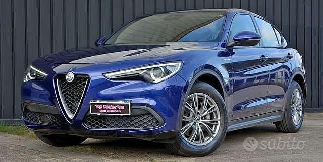 Usata Alfa Romeo Stelvio Super 160 CV (117 kW) 2020 Blu/azzurro SUV