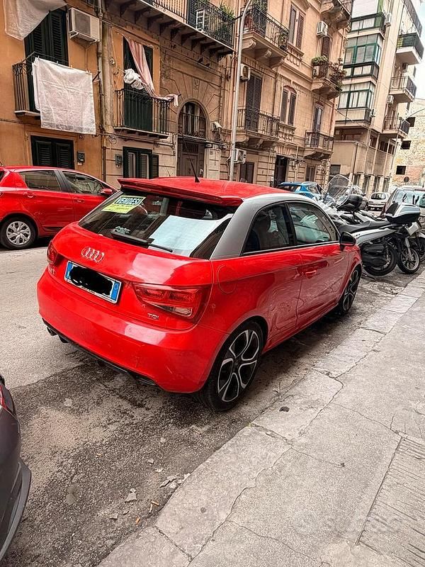 Usata Audi A1 2011 Rosso Utilitaria