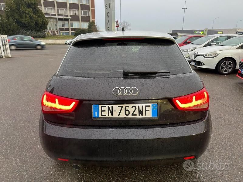Usata Audi A1 Ambition 90 CV (66 kW) 2012 Nero Utilitaria