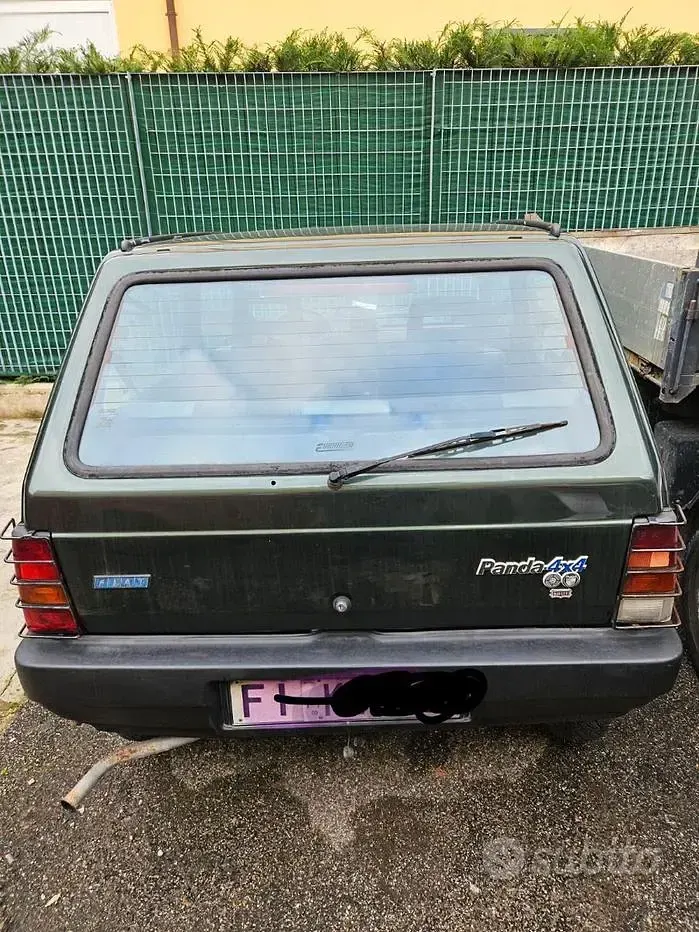 Usata Fiat Panda 4x4 1990 Verde Utilitaria
