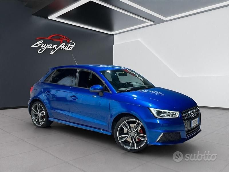 Usata Audi S1 Comfort 231 CV (169 kW) 2018 Blu Utilitaria