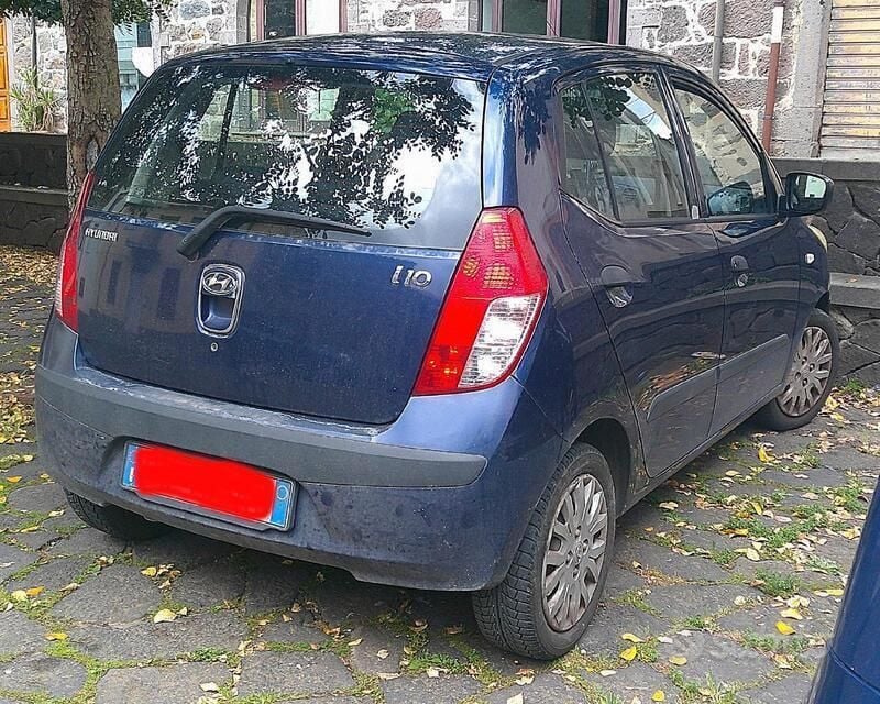 Usata Hyundai i10 66 CV (48 kW) 2009 Blu Utilitaria