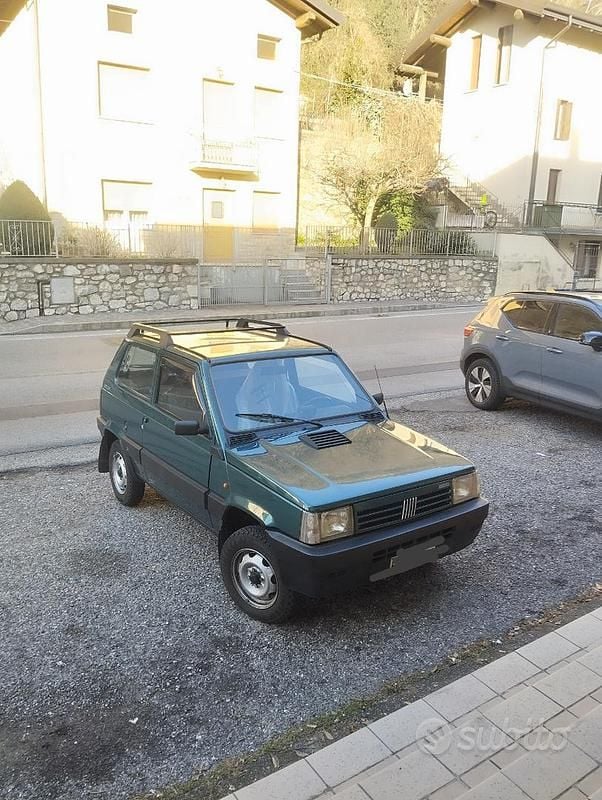 Usata Fiat Panda 4x4 50 CV (36 kW) 1992 Verde Utilitaria