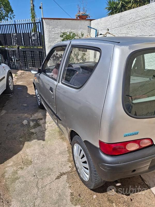 Usata Fiat Seicento 1999 Grigio Utilitaria