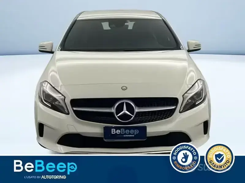 Usata Mercedes A200 136 CV (100 kW) 2017 Bianco Berlina