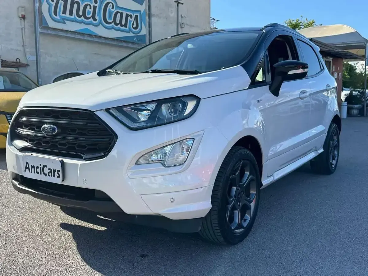 Usata Ford Ecosport ST-Line 125 CV (91 kW) 2018 Bianco SUV