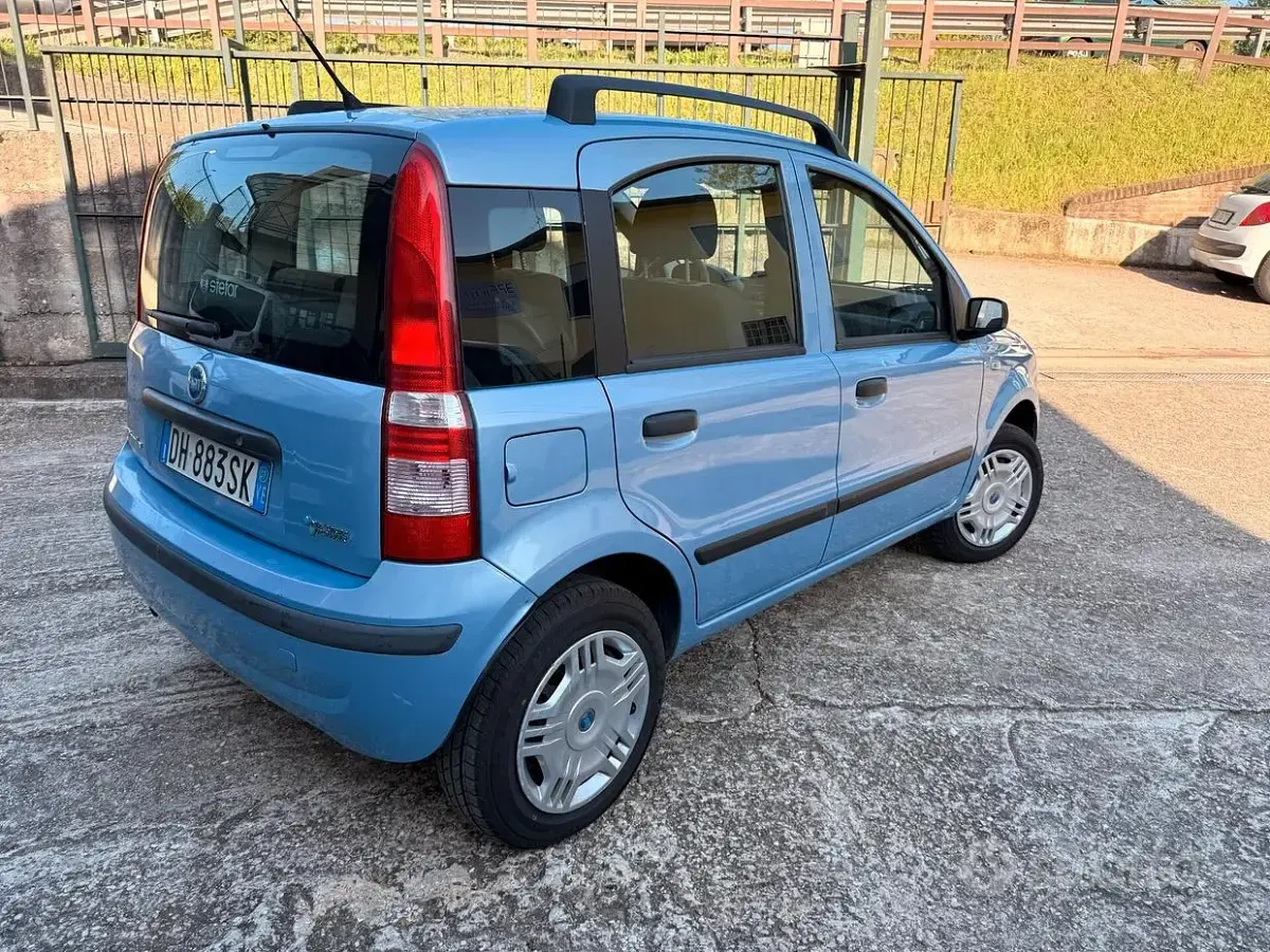 Usata Fiat Panda 60 CV (44 kW) 2007 Blu Utilitaria