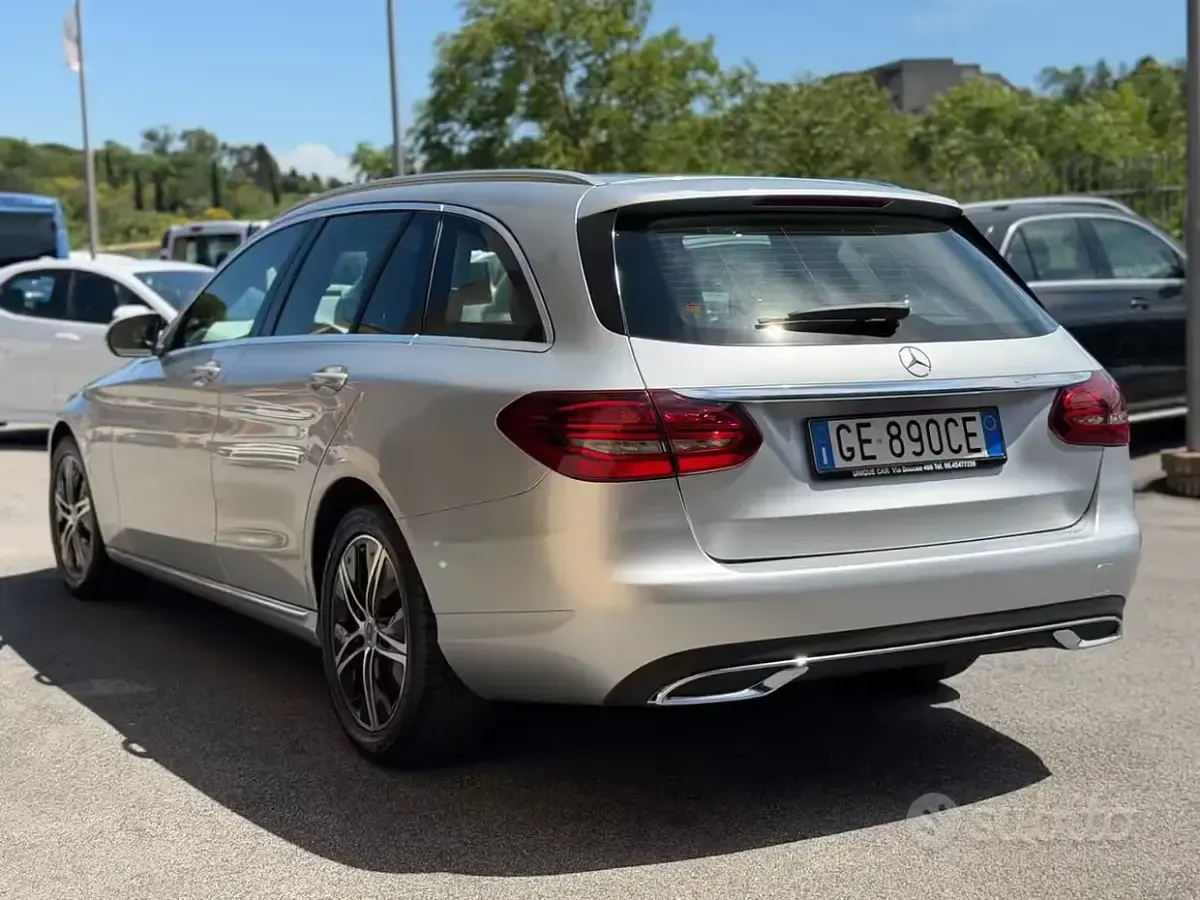 Usata Mercedes C200 184 CV (135 kW) 2021 Grigio Station wagon