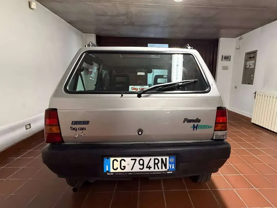 Usata Fiat Panda 54 CV (39 kW) 2003 Argento Utilitaria