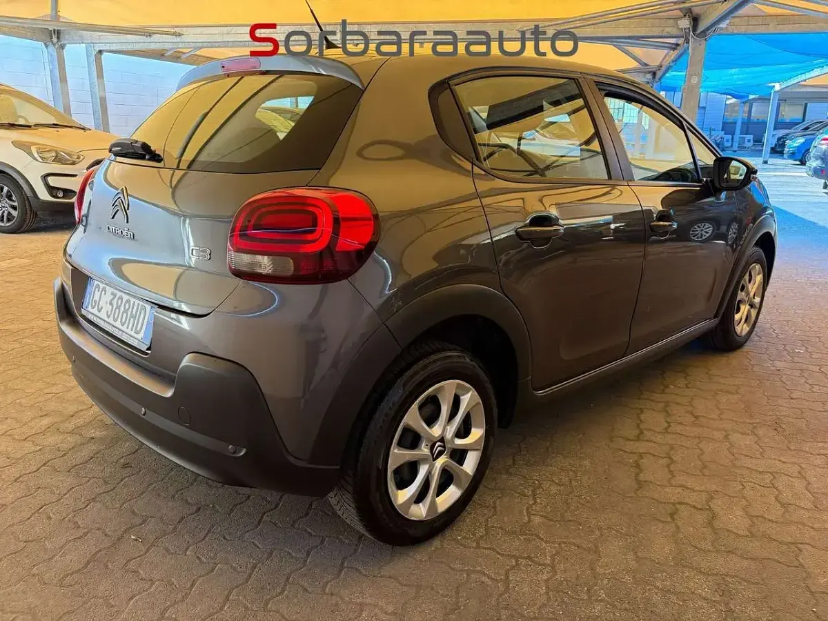 Usata Citroën C3 Feel 83 CV (61 kW) 2020 Gray Utilitaria