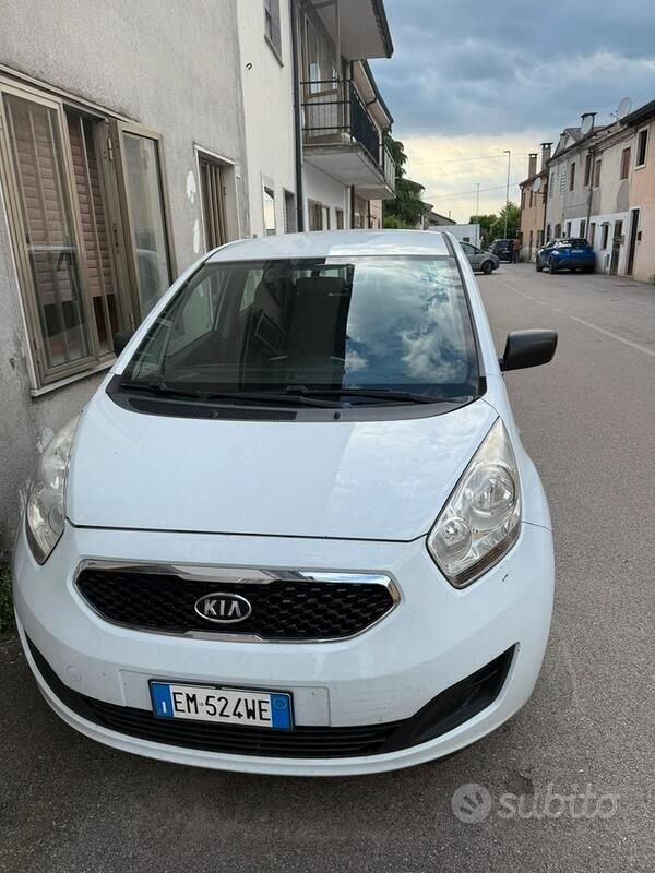 Usata Kia Venga 2012 Bianco Utilitaria