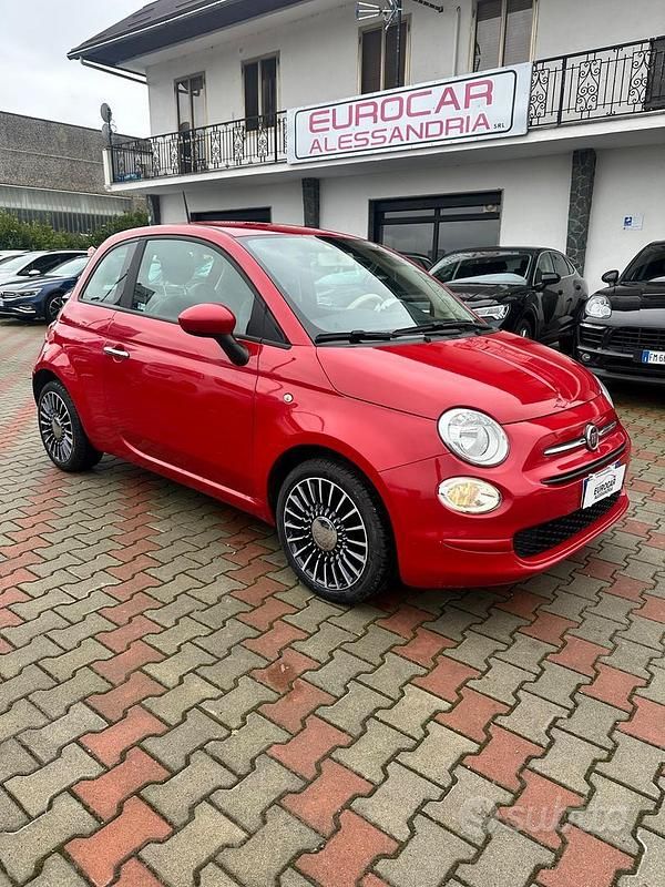 Usata Fiat 500 Lounge 69 CV (50 kW) 2018 Rosso Berlina