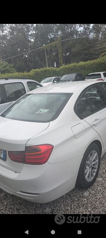 Begagnad BMW 316 116 HK (85 kW) 2014 Vit Sedan
