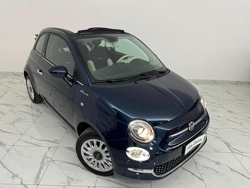 Usata Fiat 500 Dolcevita 69 CV (50 kW) 2021 Blu Cabrio