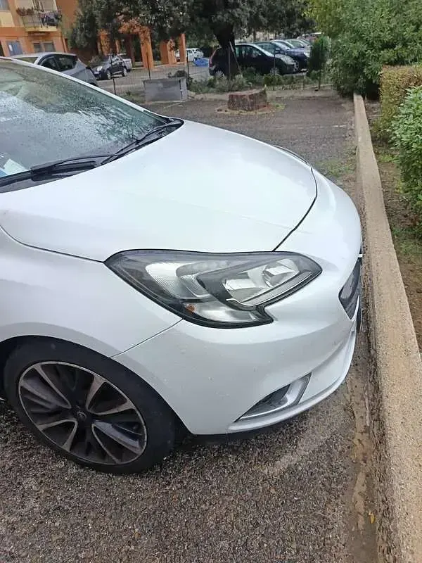 Usata Opel Corsa S 90 CV (66 kW) 2015 Bianco Utilitaria