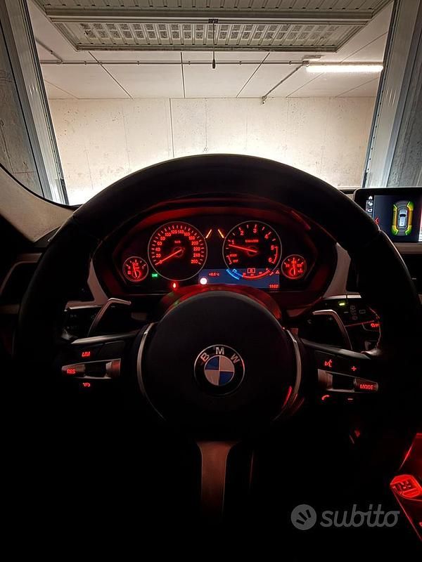 Usata BMW 316 2017 Nero Berlina