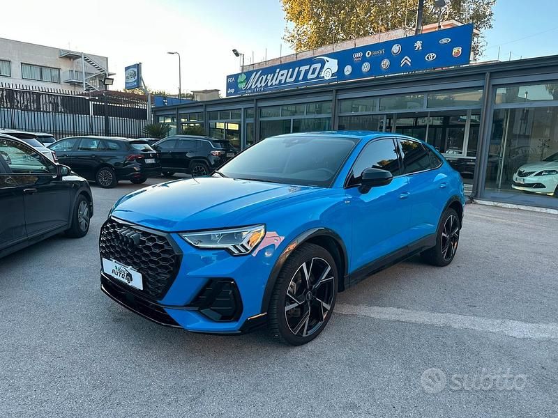 Usata Audi Q3 S-Line 200 CV (147 kW) 2021 Blu SUV