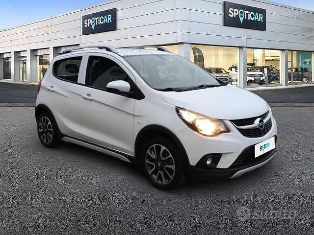 Usata Opel Karl Rocks 73 CV (53 kW) 2019 Bianco Utilitaria