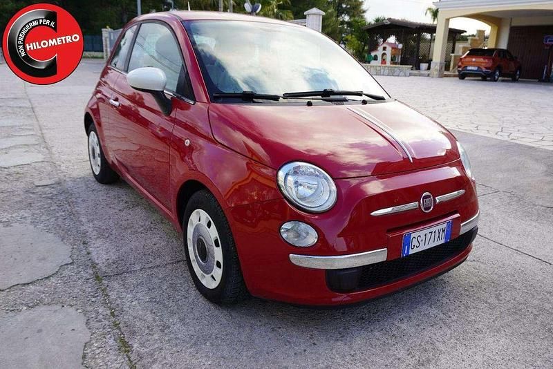 Usata Fiat 500 85 CV (62 kW) 2012 Rosso Utilitaria
