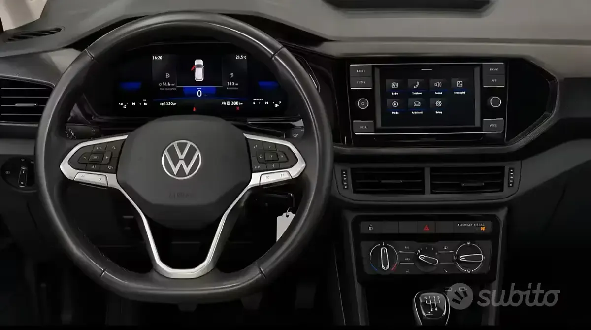 Usata VW T-Cross Style 95 CV (69 kW) 2022 Grigio SUV