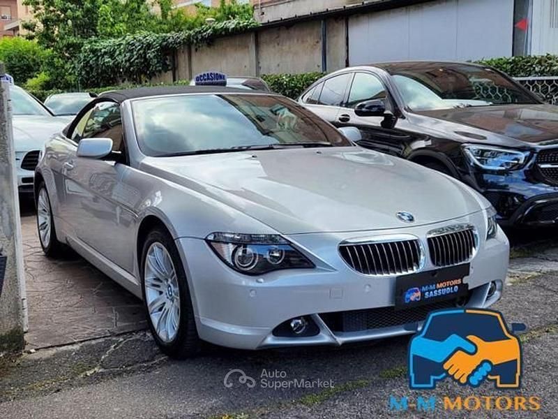 Usata BMW 635 Cabriolet 367 CV (269 kW) 2006 Gray Cabrio