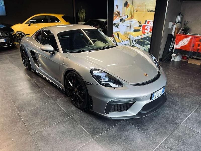 Grigio Usata 2020 Porsche 718 Cayman Coupé | 85.999 € (Buon prezzo) - Immagine 1/4