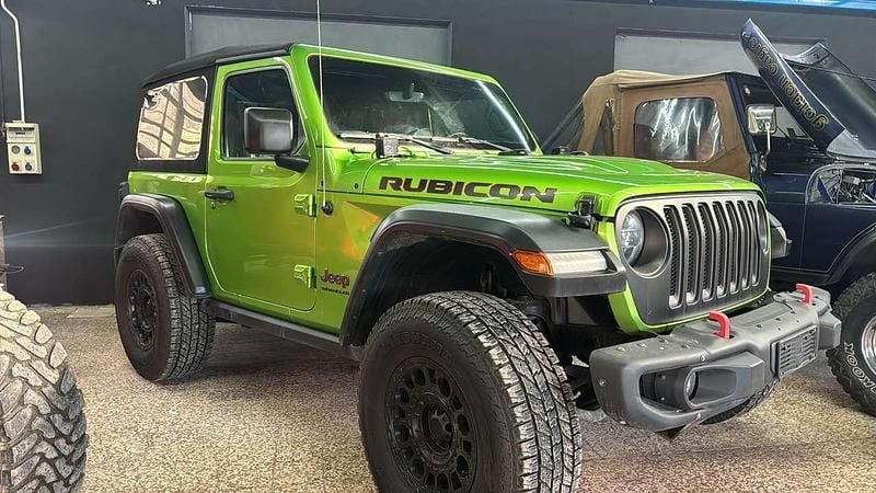 Usata Jeep Wrangler Rubicon 286 CV (210 kW) 2018 Verde SUV