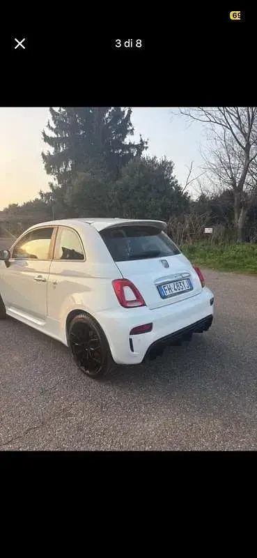 Usata Abarth 595 145 CV (106 kW) 2017 Bianco Utilitaria