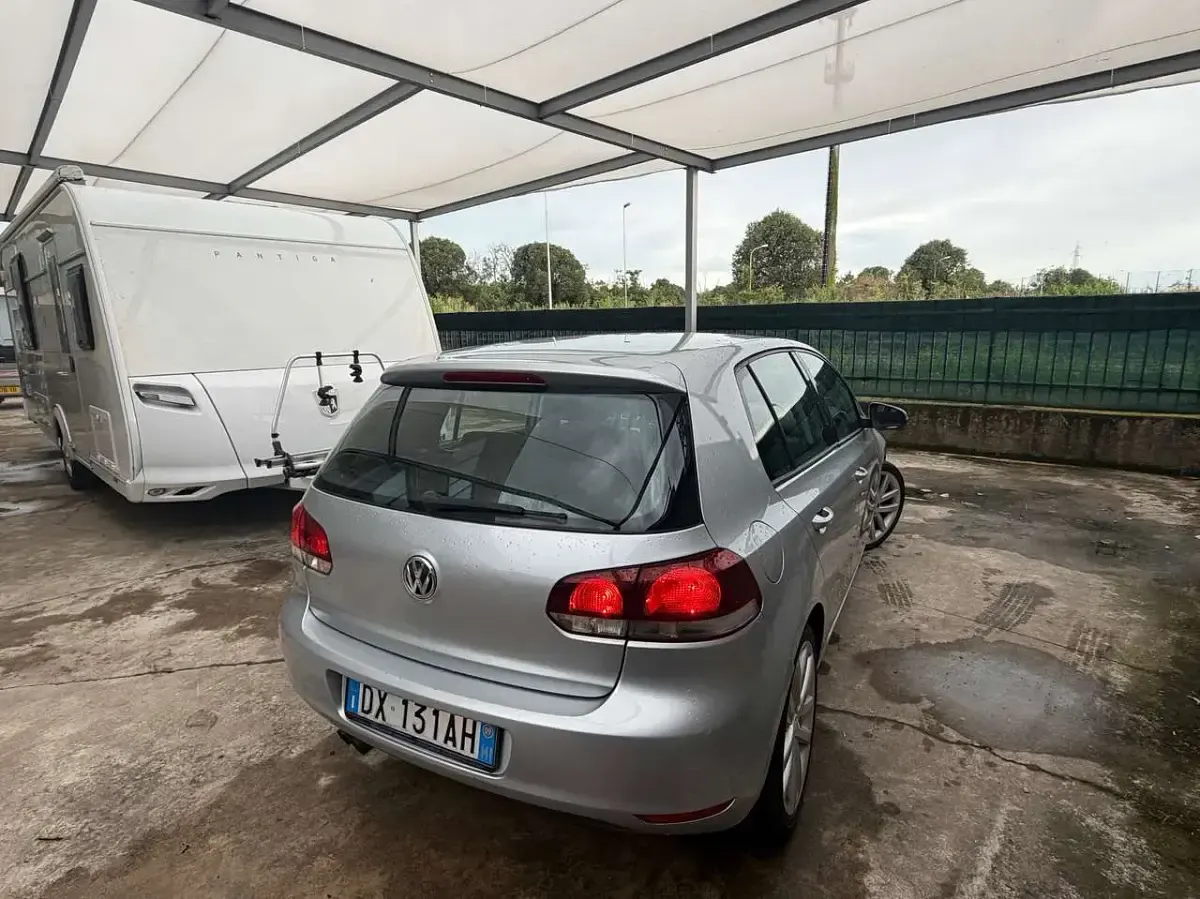 Usata VW Golf VI 110 CV (80 kW) 2009 Grigio Utilitaria