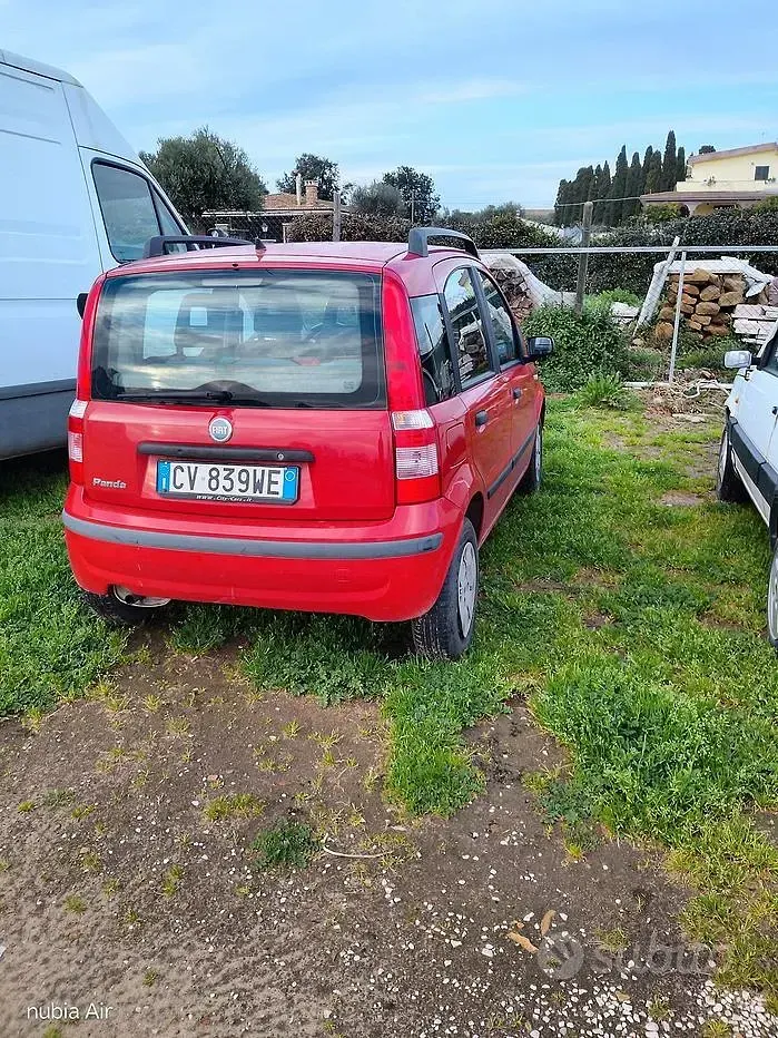 Usata Fiat Panda 60 CV (44 kW) 2008 Rosso Utilitaria