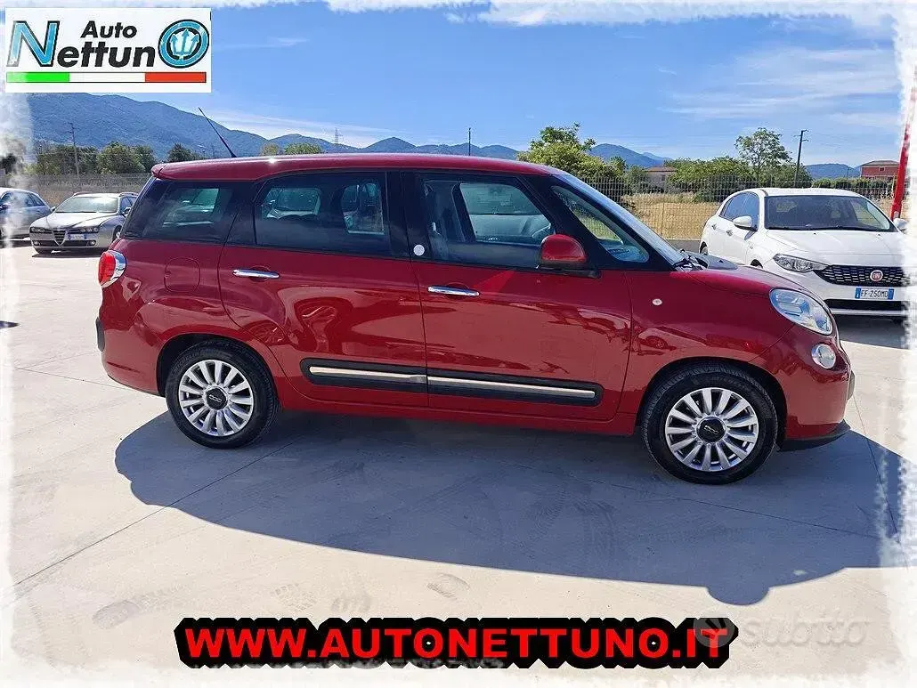 Usata Fiat 500L Lounge 105 CV (77 kW) 2013 Rosso Monovolume
