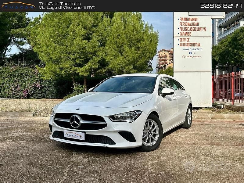 Usata Mercedes CLA180 Business 116 CV (85 kW) 2020 Bianco Berlina