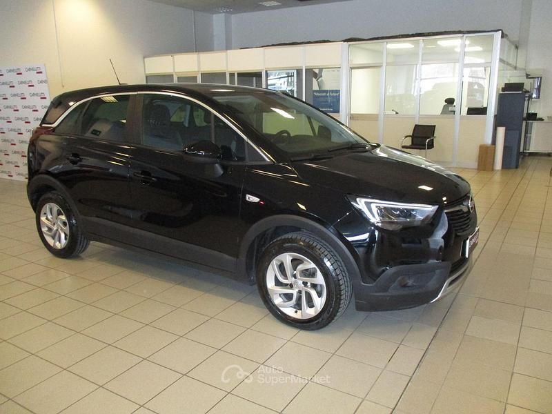 Usata Opel Crossland X 120 CV (88 kW) 2020 Nero SUV