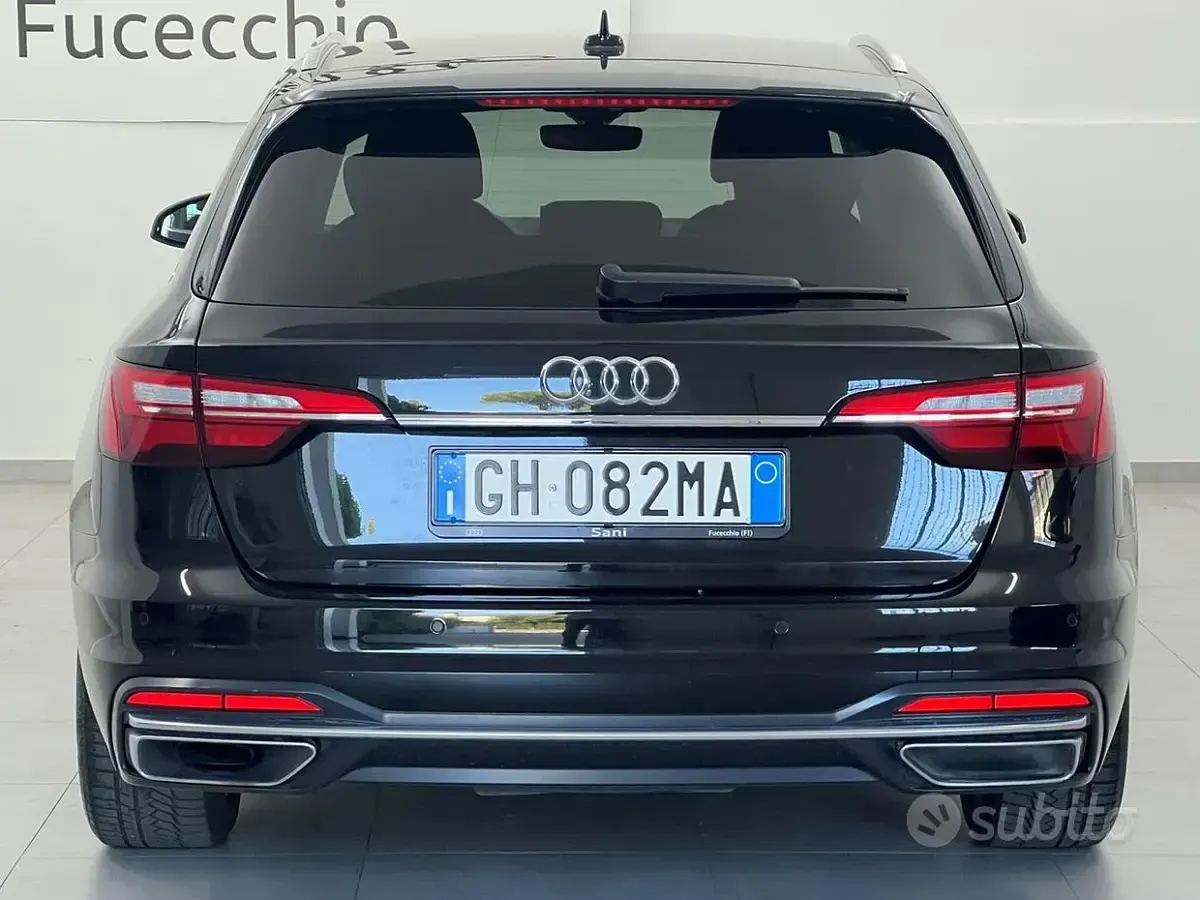 Usata Audi A4 Advanced Plus 136 CV (100 kW) 2022 Nero Station wagon