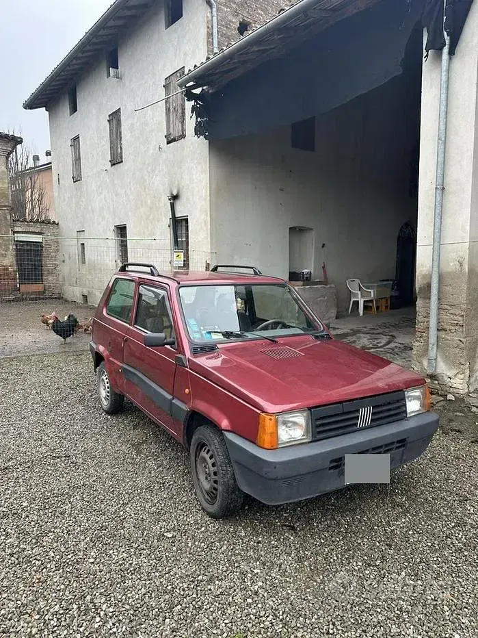 Usata Fiat Panda 39 CV (28 kW) 1998 Rosso Berlina