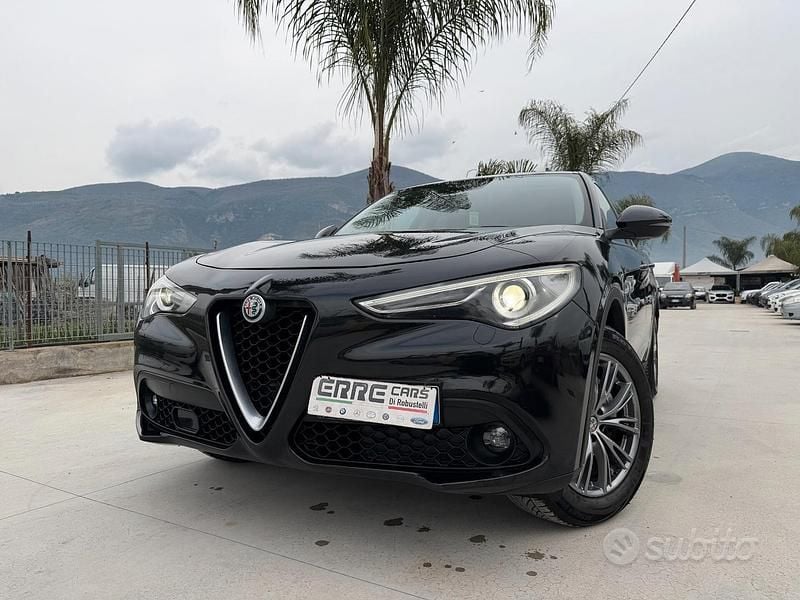 Usata Alfa Romeo Stelvio 210 CV (154 kW) 2018 Nero SUV