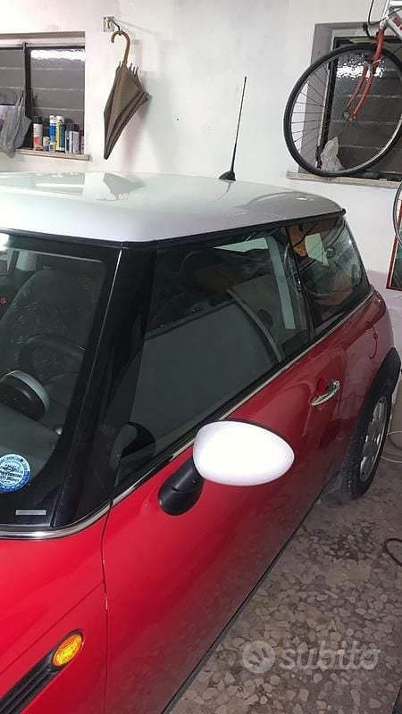 Usata Mini Cooper 2005 Rosso Utilitaria