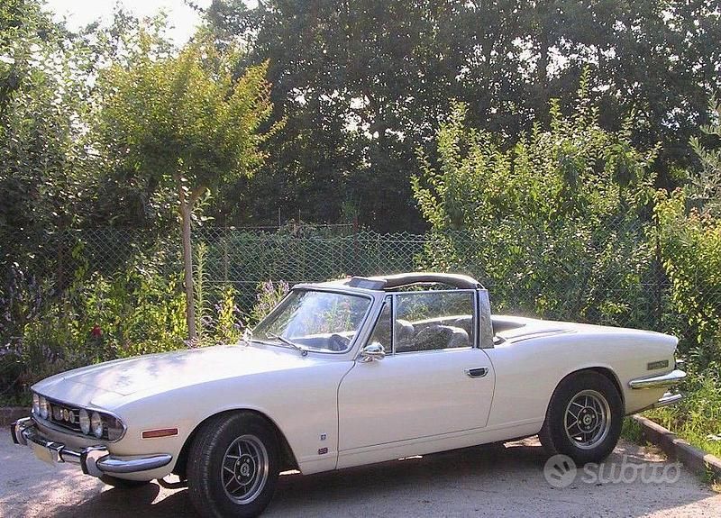 Usata Triumph Stag 1970 Bianco Cabrio