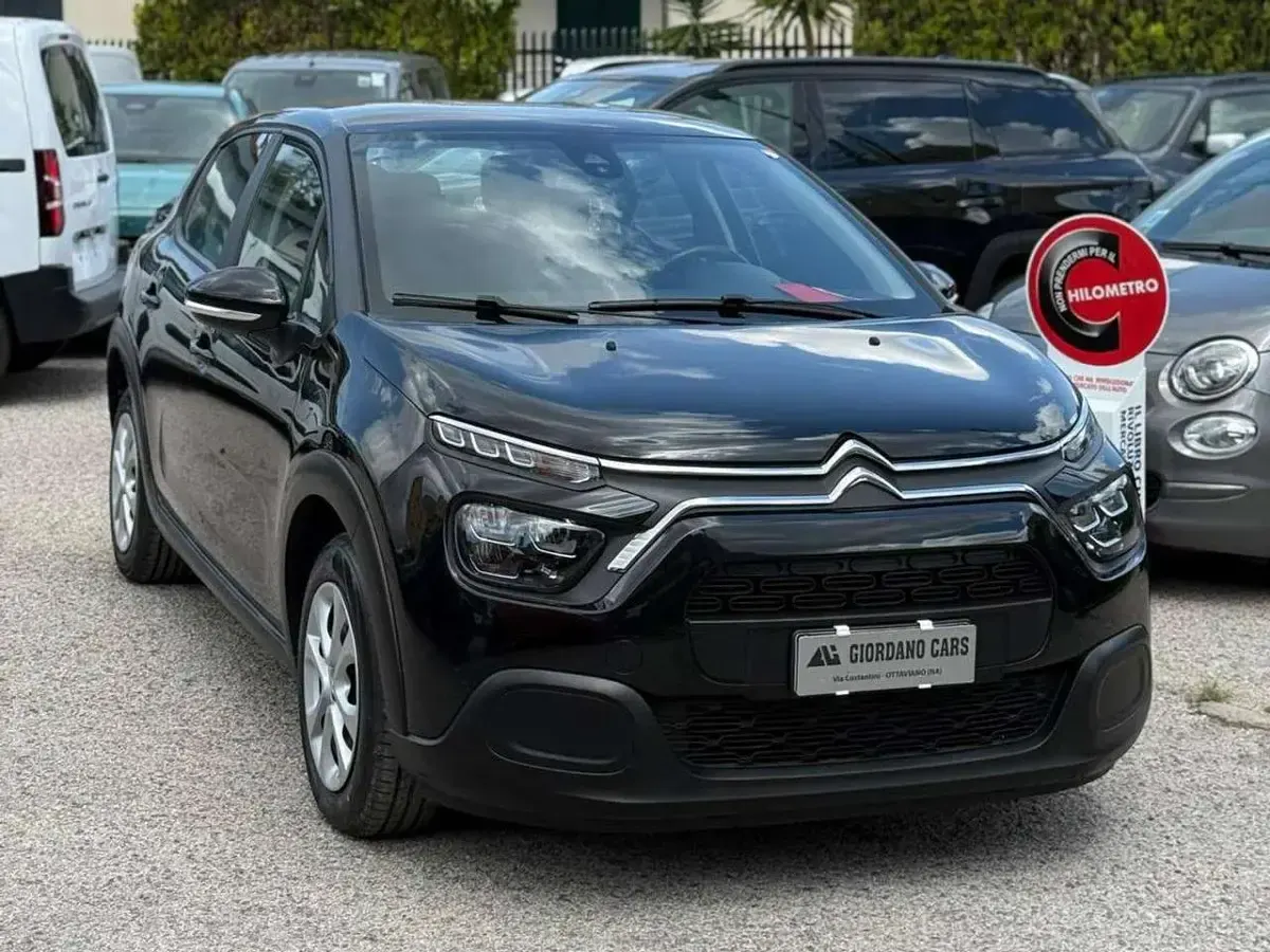 Usata Citroën C3 Feel 102 CV (75 kW) 2021 Nero Utilitaria