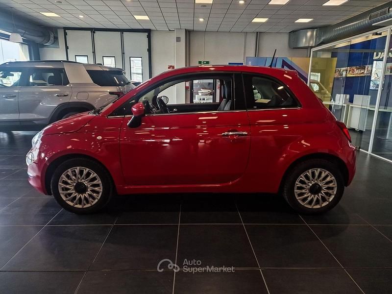 Usata Fiat 500 Lounge 69 CV (50 kW) 2017 Rosso Berlina