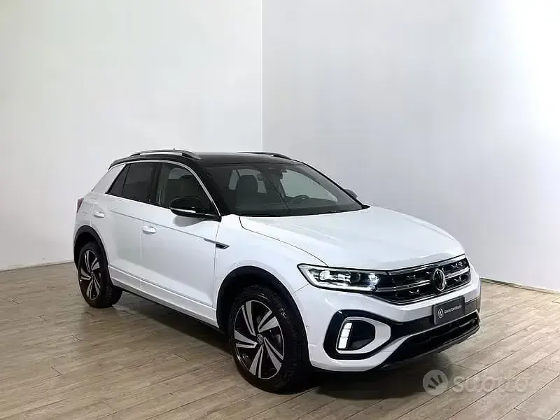 Usata VW T-Roc R-line Plus 150 CV (110 kW) 2025 Pure white SUV