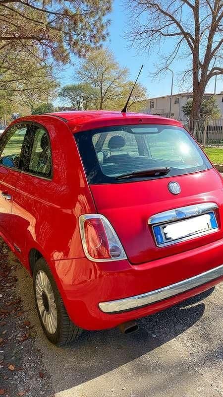 Usata Fiat 500 Pop 69 CV (50 kW) 2010 Rosso Utilitaria