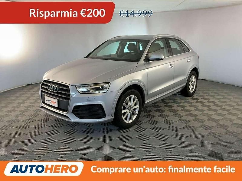 Usata Audi Q3 Business 120 CV (88 kW) 2017 Argento SUV