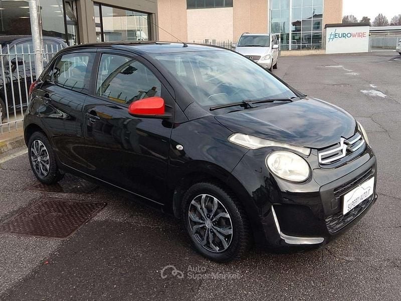 Usata Citroën C1 Shine 69 CV (50 kW) 2015 Nero Utilitaria
