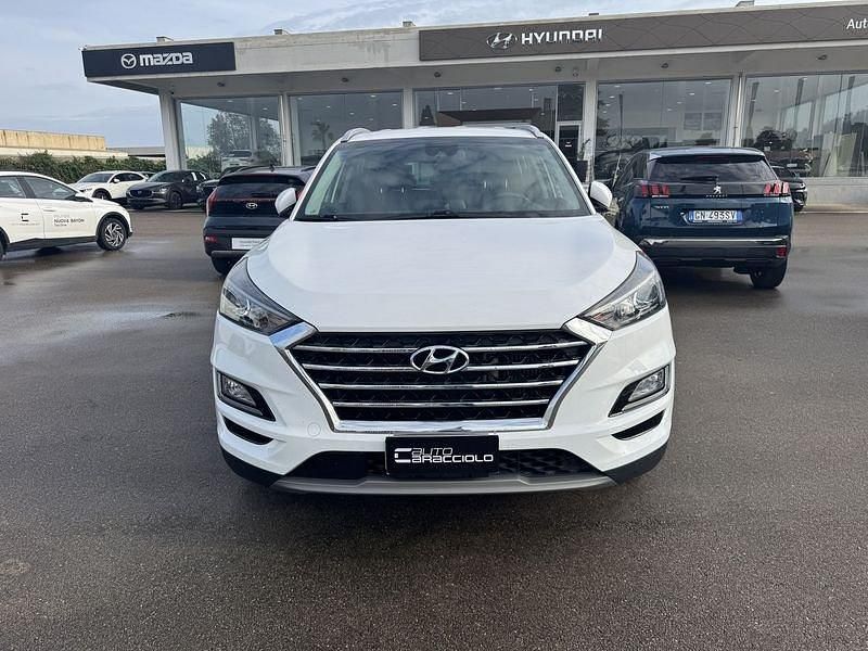 Usata Hyundai Tucson 115 CV (84 kW) 2021 Bianco SUV