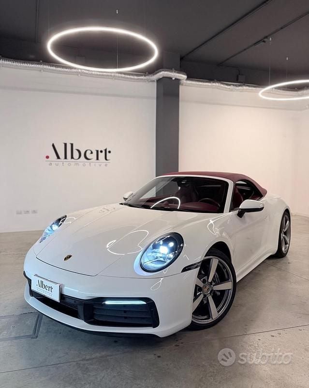 Usata Porsche 911 Carrera Cabriolet 384 CV (282 kW) 2020 Bianco Cabrio