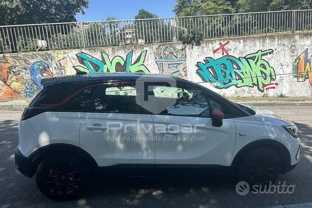 Usata Opel Crossland GS Line 83 CV (61 kW) 2021 Bianco SUV