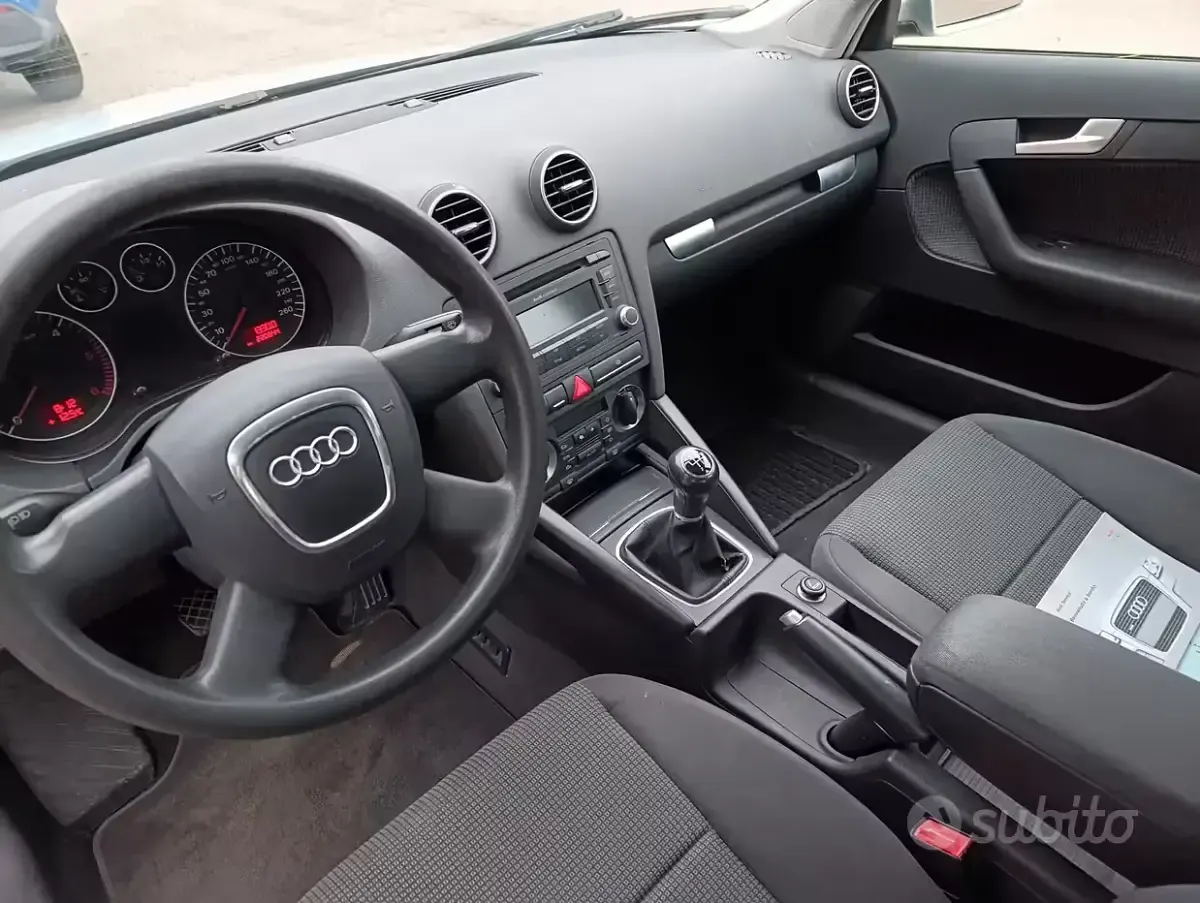 Käytetty Audi A3 140 HP (102 kW) 2007 Harmaa Viistoperä