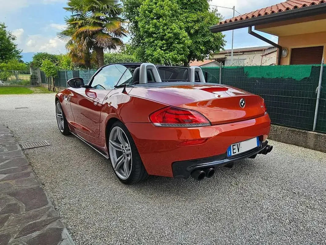 Usata BMW Z4 Sport Line 156 CV (114 kW) 2014 Arancione Cabrio