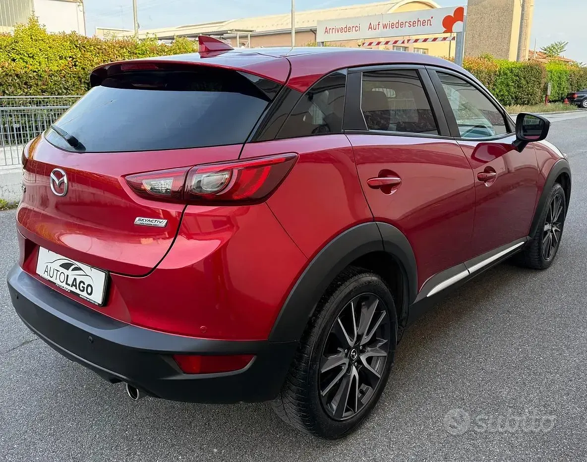 Usata Mazda CX-3 Edition 105 CV (77 kW) 2018 Rosso SUV